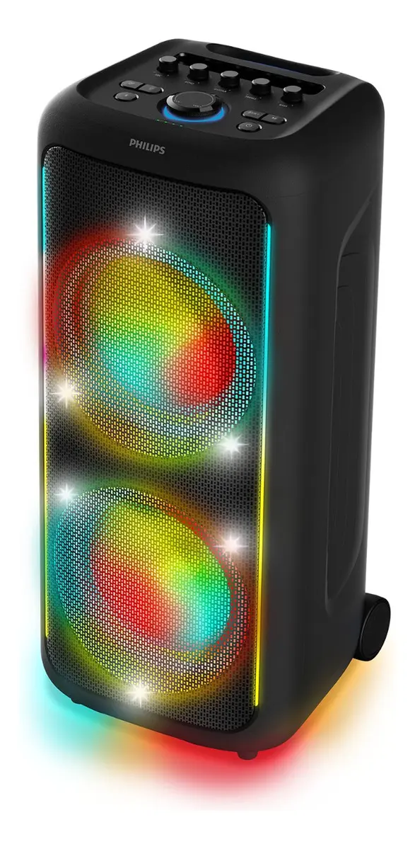 Caixa De Som Bluetooth Tax5000/78, 1800w, Philips, Preto, Party Speaker - TekOfertas