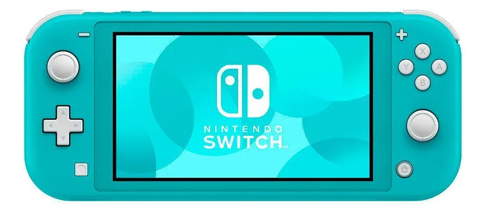 Console Nintendo Switch Lite 32gb Azul Turquesa Standard Tela 5,5'' Cor Azul-turquesa - TekOfertas