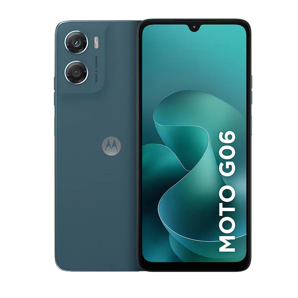 Smartphone Moto g06 4G Tela 6,9 128GB Câmera 50MP Azul Marinho Motorola - TekOfertas