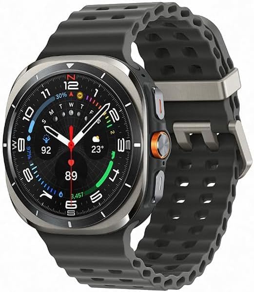 Samsung Galaxy Watch Ultra 2025 Smartwatch 47mm LTE, Galaxy AI, Titânio Aeroespacial - TekOfertas