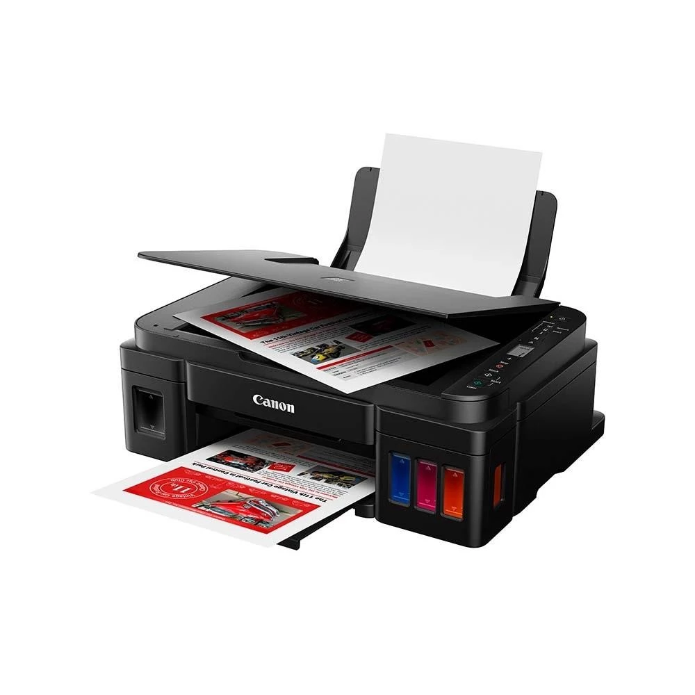 Impressora Multifuncional Com Tanque de Tinta Mega Tank G3110 Wifi Preta Canon - TekOfertas