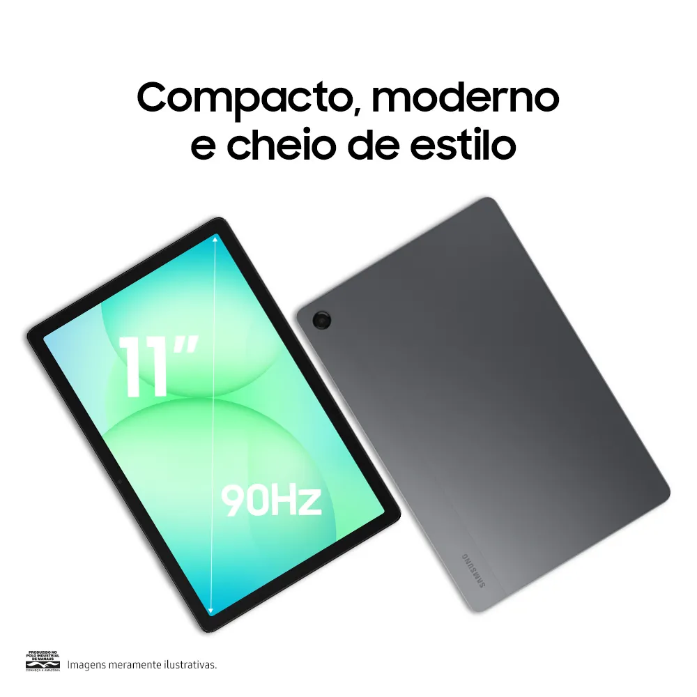 Tablet Samsung Galaxy Tab A11+, 128gb, 6gb Ram, Tela De 11 , Câmera Traseira 8mp, Wifi, Android 16 - TekOfertas