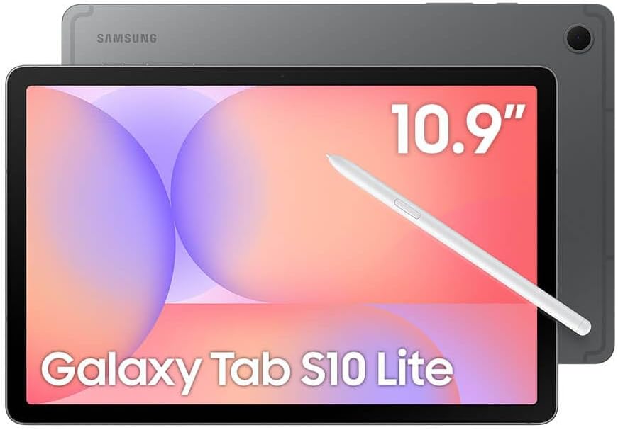 Samsung Tablet Galaxy Tab S10 Lite WiFi, 256GB, 8GB RAM, Tela 10.9", S Pen e Capa Smartbook Cover Inclusas - TekOfertas