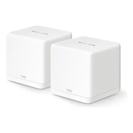  Roteador Mesh Wi-fi 6 Mercusys Halo H60x Gigabit 2 Pcs - TekOfertas