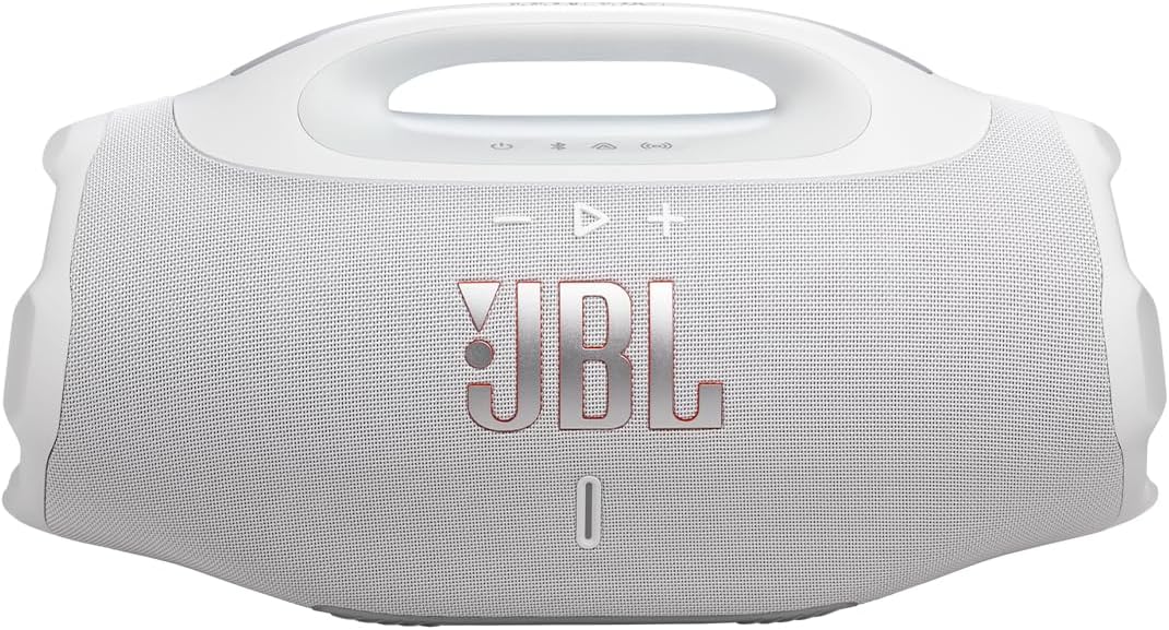 JBL, Caixa de Som, Boombox 4, Bluetooth, Som JBL Pro, AI Sound Boost, Graves Personalizáveis, Bateria de até 34h, IP68, Áudio Lossless – Preto - TekOfertas