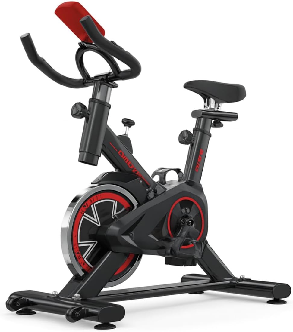 Bicicleta Ergométrica Bike Spinning Fitness Sport Cardio E Emagrecimento Exercício Em Casa Inércia 8kg Preta Silenciosa Premium Semi Profissional Ajustável e Confortável - TekOfertas