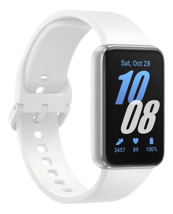 Samsung Galaxy Fit3 Pulseira Esportiva Prata - TekOfertas