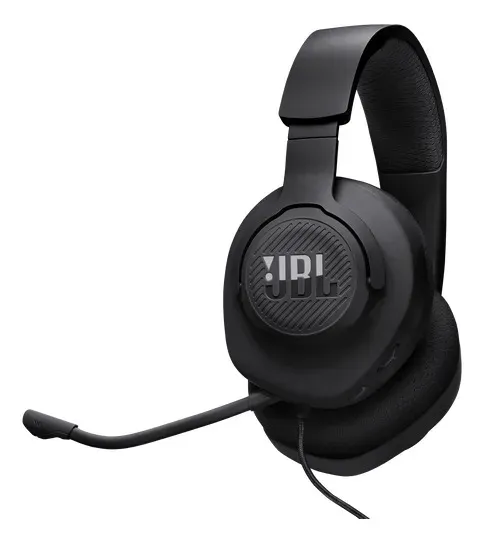 Headset Gamer JBL Quantum SOUND JBLQTUM100M2BLK 100M2 Black JBL - TekOfertas