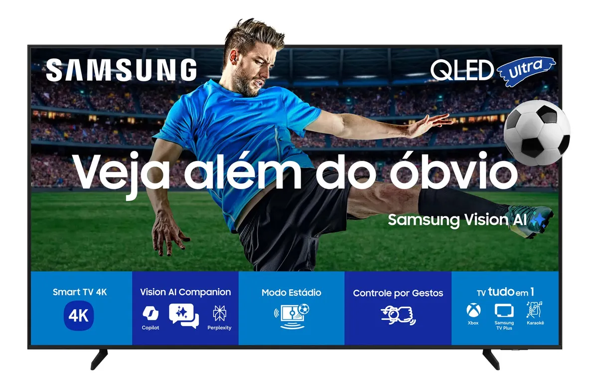 Samsung Vision AI TV 75" QLED Ultra 4K Q7F 2025 - TekOfertas
