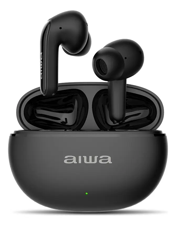 Fone de Ouvido Earbud AIWA EB-01-B Bluetooth IPX5 ANC Modo Ambiente - TekOfertas