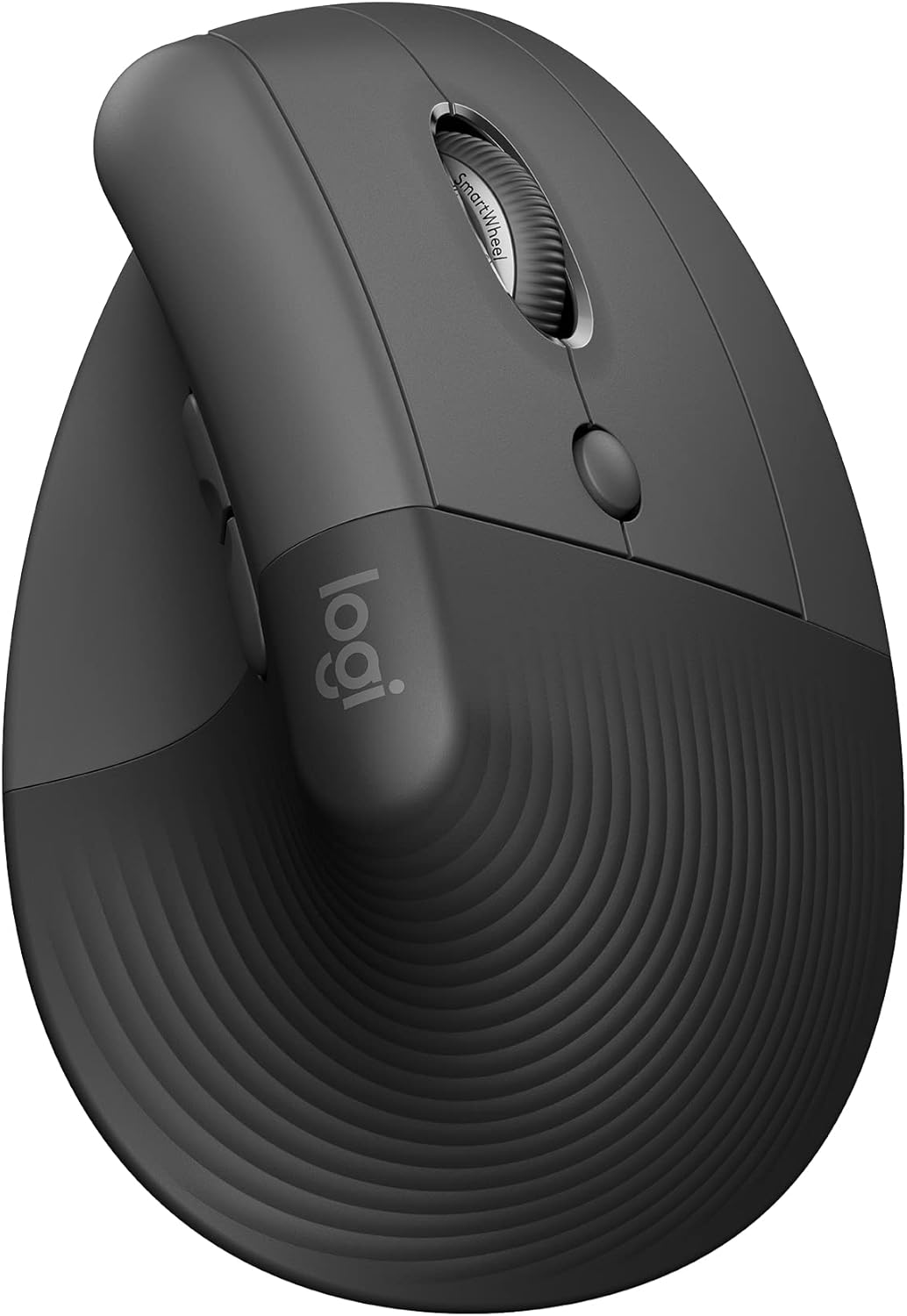 Mouse Sem Fio Logitech Lift Vertical com Design Ergonômico para Redução de Tensão Muscular, Cliques Silenciosos, Conexão Bluetooth ou USB Logi Bolt, Compatível com Windows/macOS/iPadOS - TekOfertas