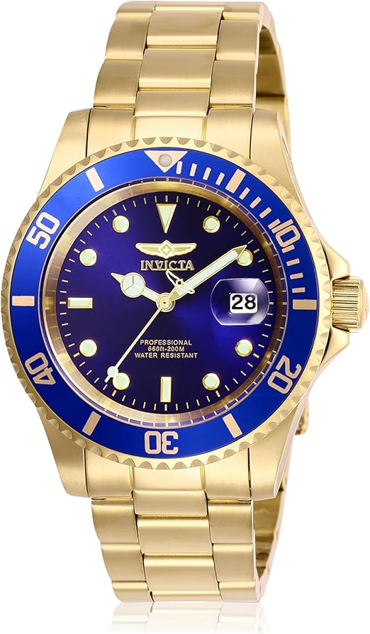 Invicta Relógio masculino de quartzo Pro Diver com pulseira de aço inoxidável - TekOfertas