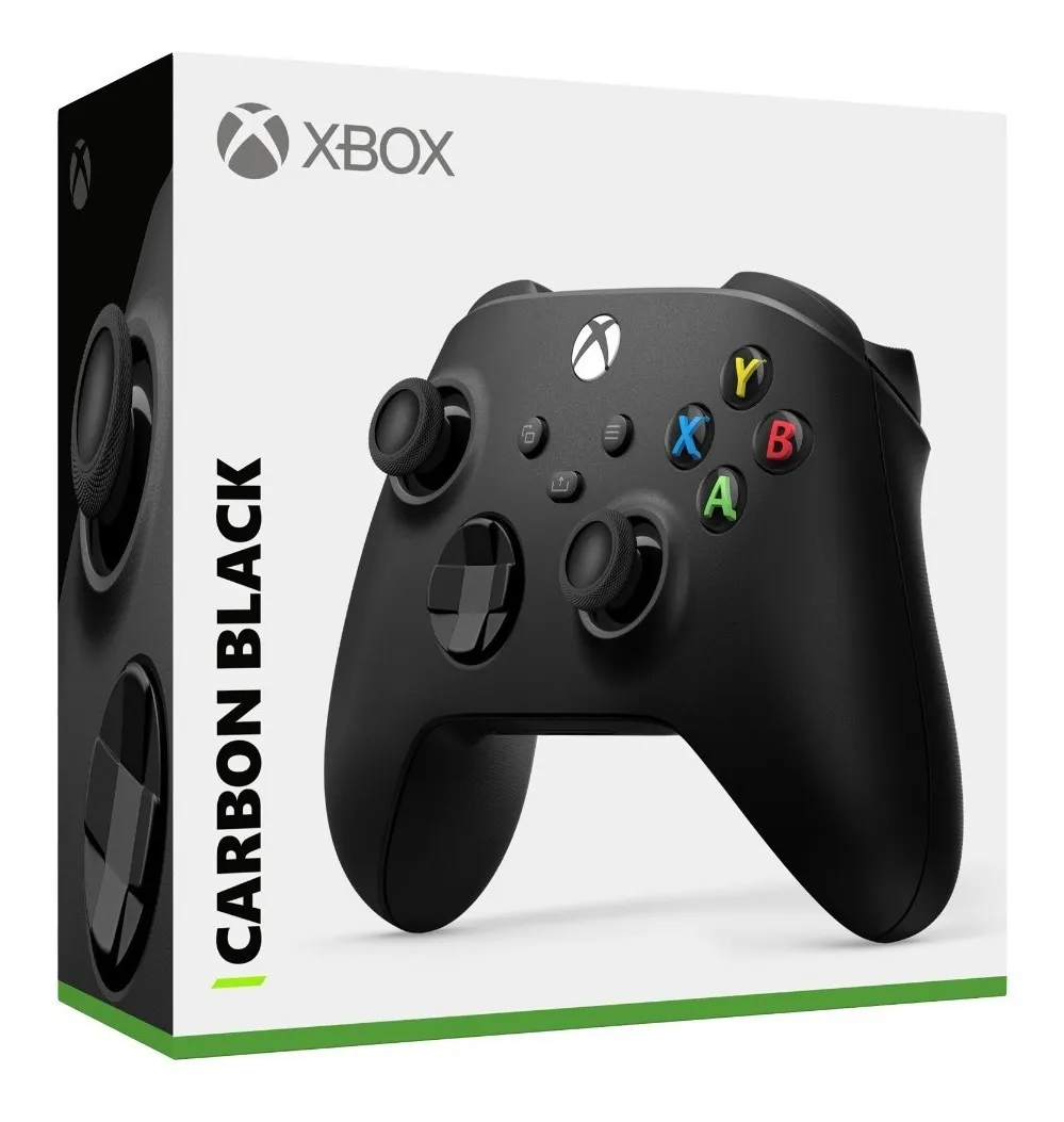 Controle Xbox Wireless Series X|s Carbon black - TekOfertas