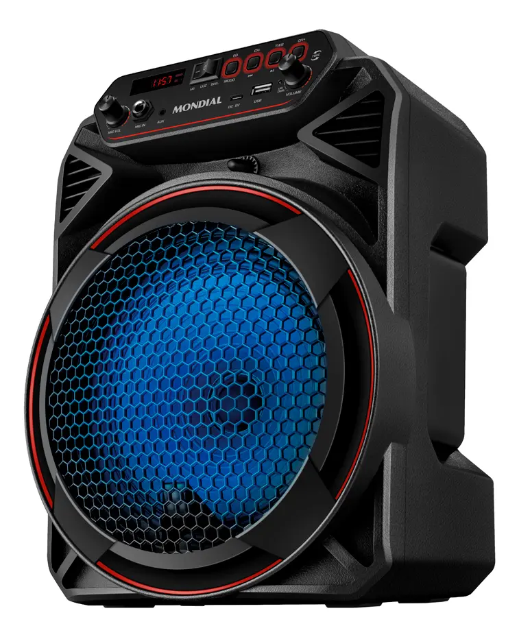 Caixa Amplificada Cm-150 Bivolt Preto Mondial - TekOfertas