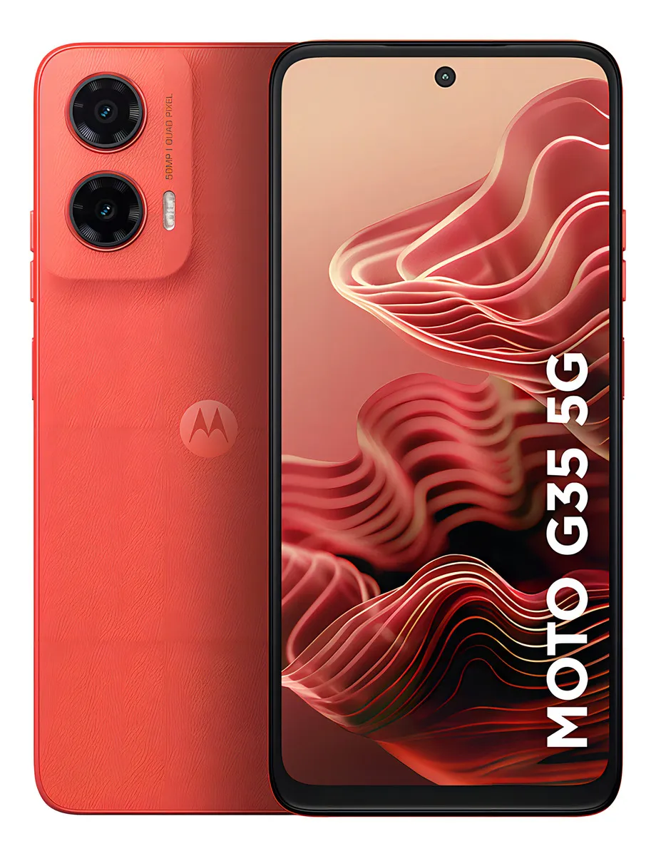 Moto G35 Coral 5G, 256GB, 12GB RAM Boost, Câmera 50MP - TekOfertas