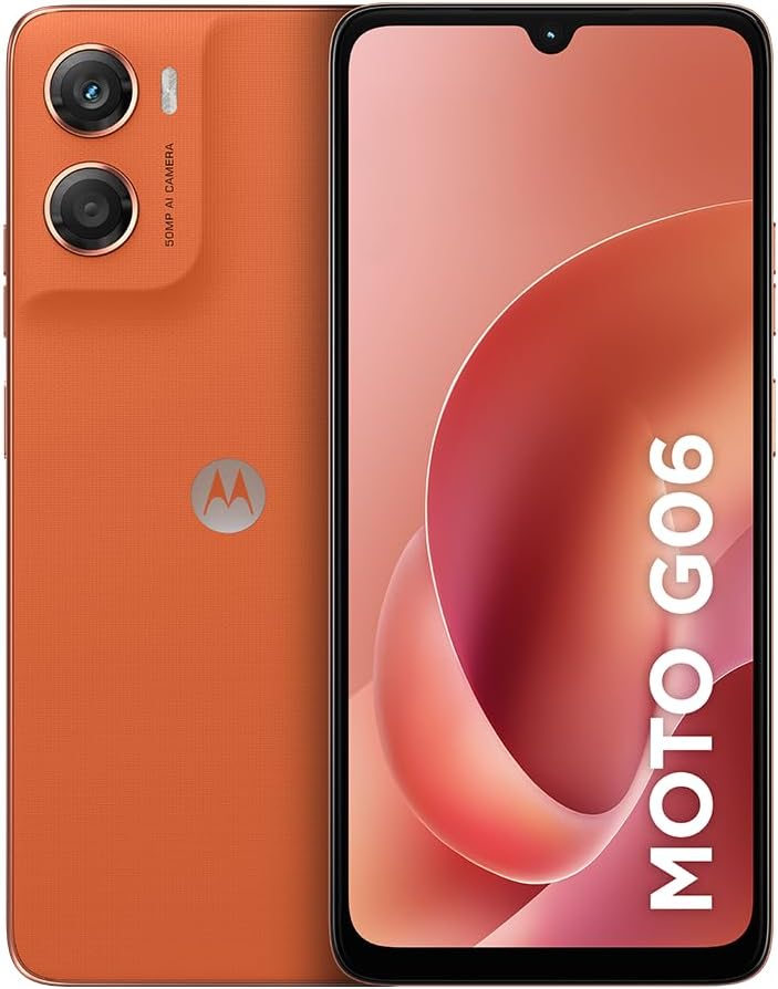 Motorola Moto g06-128GB 12GB (4GB RAM + 8GB Ram Boost) e Camera 50MP com AI Bateria de 5200 mAh Tela 6.9" - TekOfertas