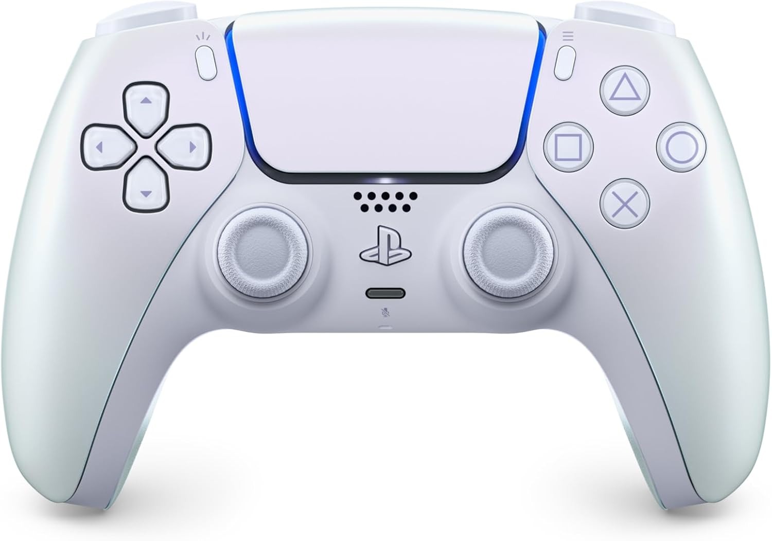 Controle sem fio PlayStation DualSense™ – Chroma Pearl - TekOfertas