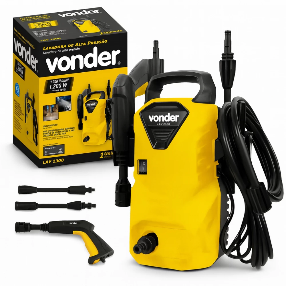 Lavadora De Alta Pressão Vonder Lav1300 - TekOfertas