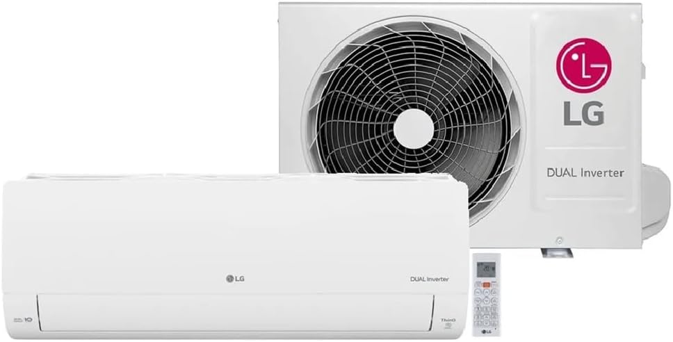 LG Ar Condicionado Split LG Dual Inverter AI Voice 9000 BTU/h Frio S3-Q09AA31F - 220 Volts - TekOfertas