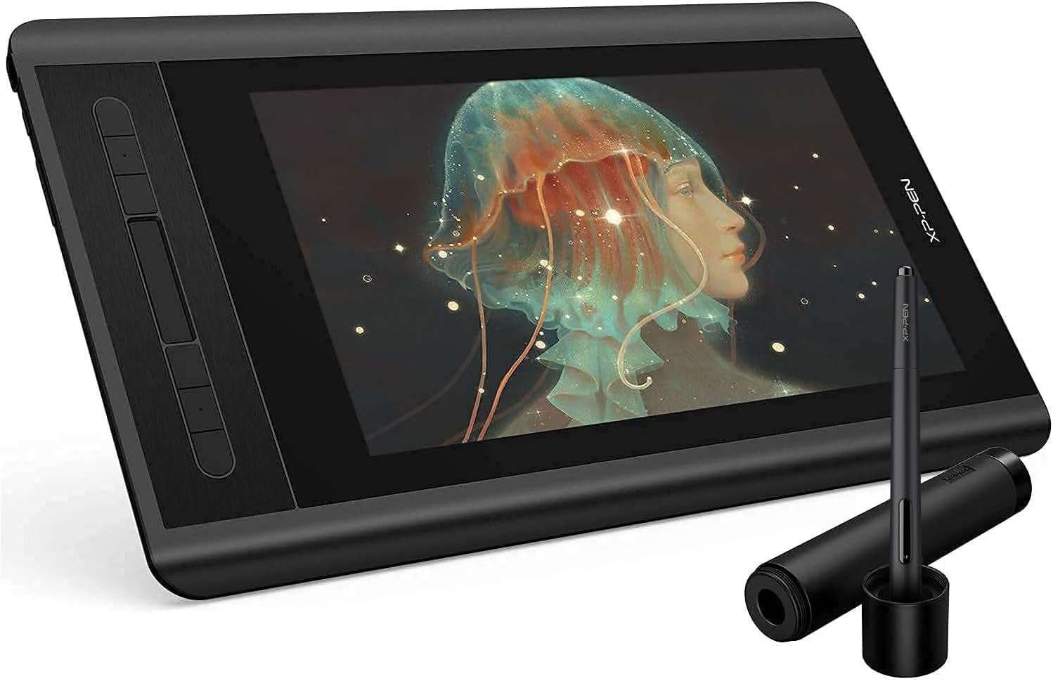 Mesa Digitalizadora XPPen Artist 12 11.6 Inch, 8192 Níveis de Pressão | Monitor de Desenho Digital, FHD, com Caneta Sem Bateria PN06, com Luva Multifuncional - TekOfertas